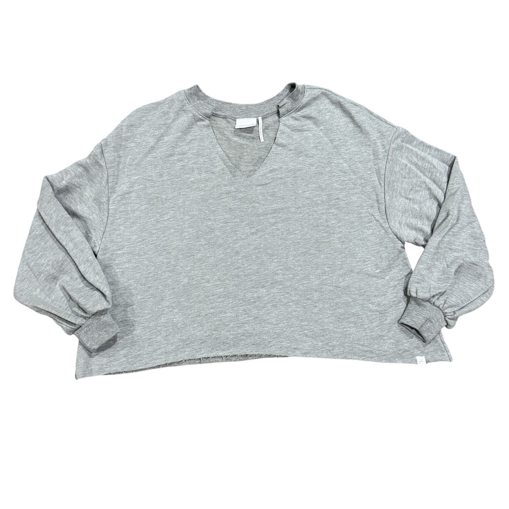 Urban Outfitters Out‎ From Under Cozy Vibes Gray v Neck Pullover Gray